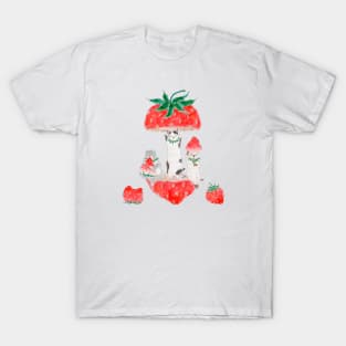 Pakkaaaaan Ichigo Nyanco T-Shirt